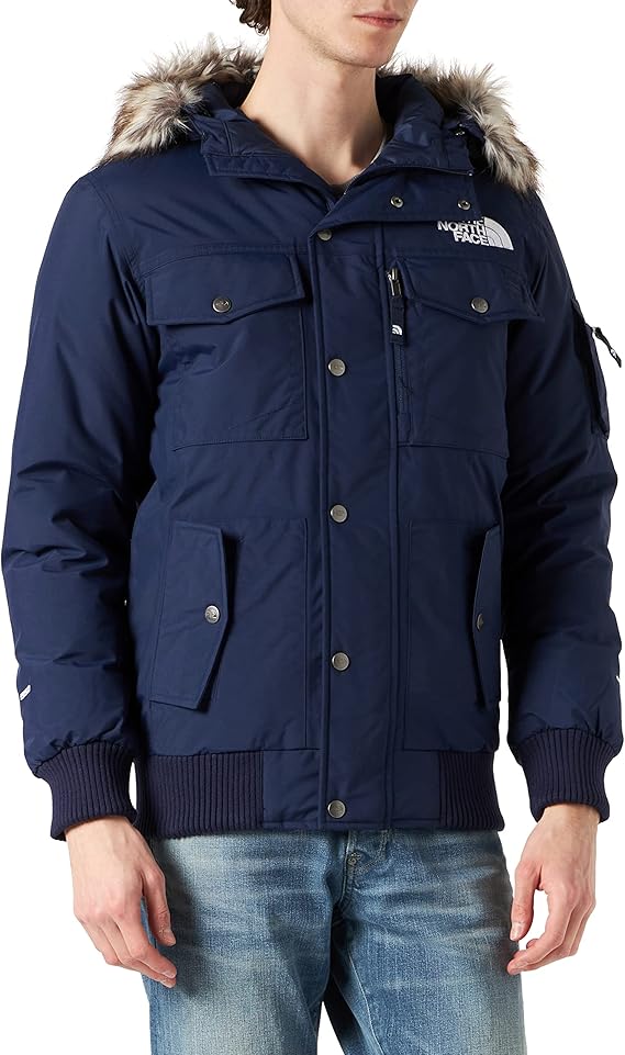 the north face 北面 男士 m gotham 羽绒夹克 montague blue,x-small