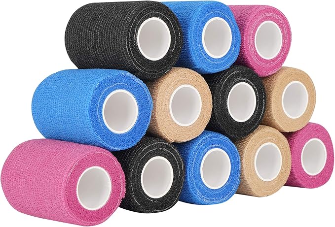 12 件装 *包裹自粘绷带 7.