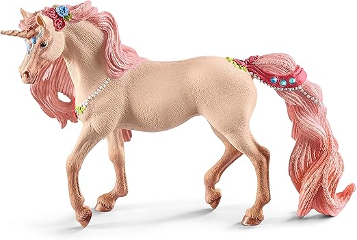 schleich bayala 动物雕像,独角兽玩具,适合5-12 岁女孩和男孩,独角兽
