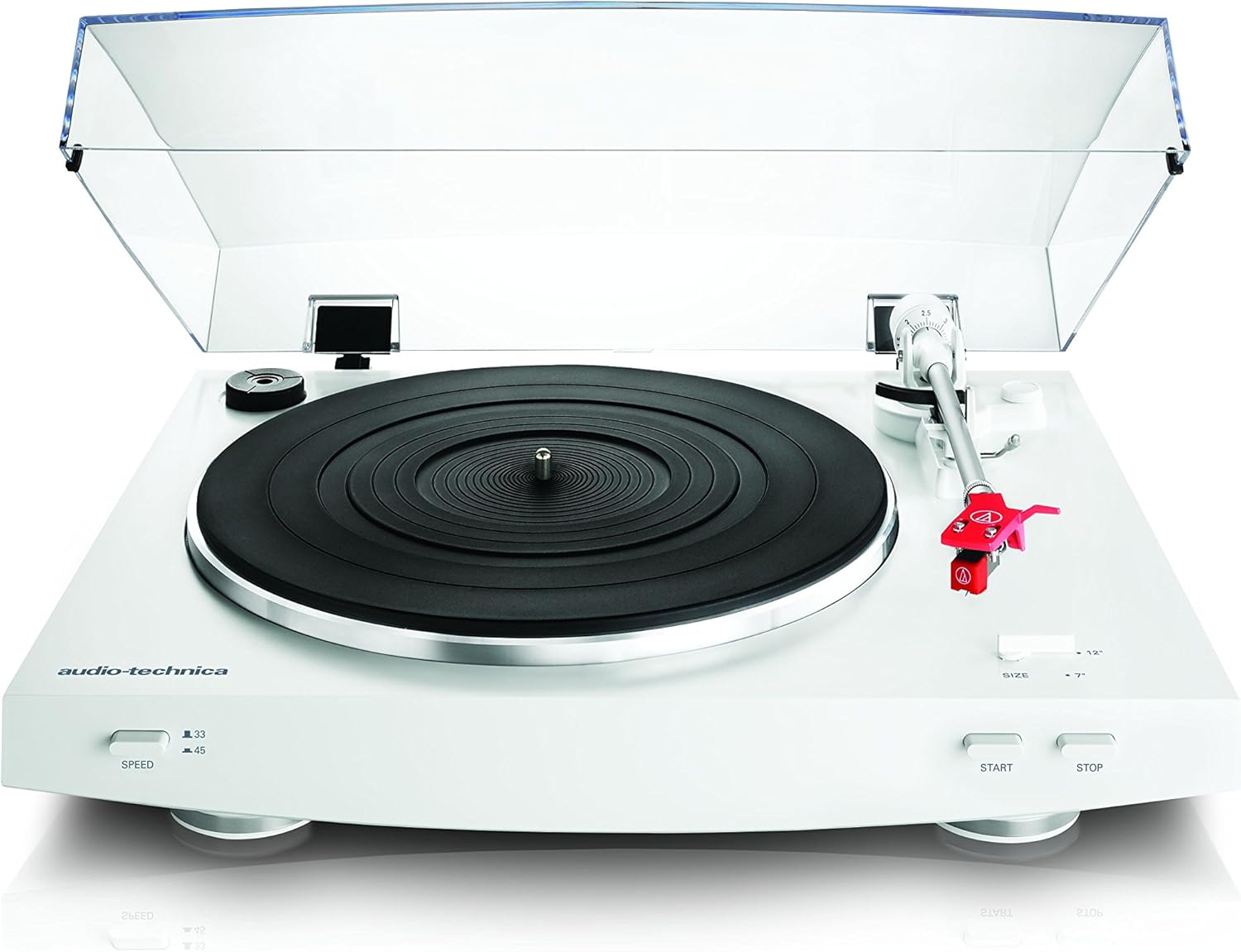 audio technica turntable at lp 3 wh 白色at-lp3wh