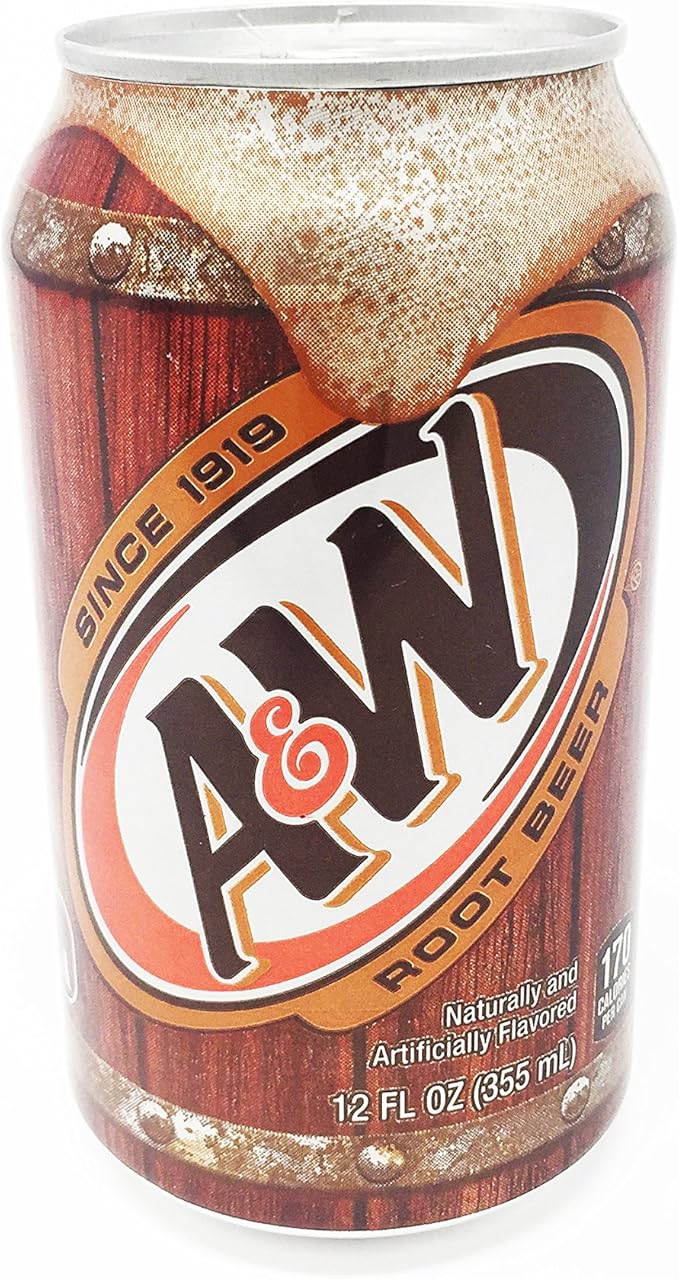 a&amp;w root beer 防盗罐