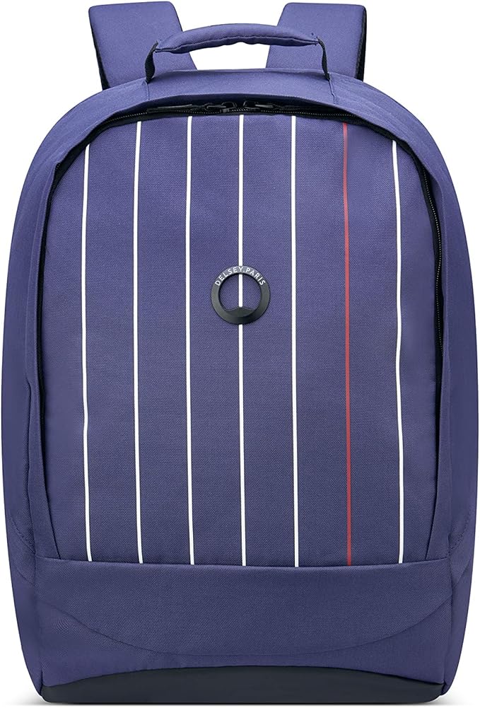 delsey 中性*行李箱 - 邮差包, blue printed, 13,3 pouces (45,5 cm 