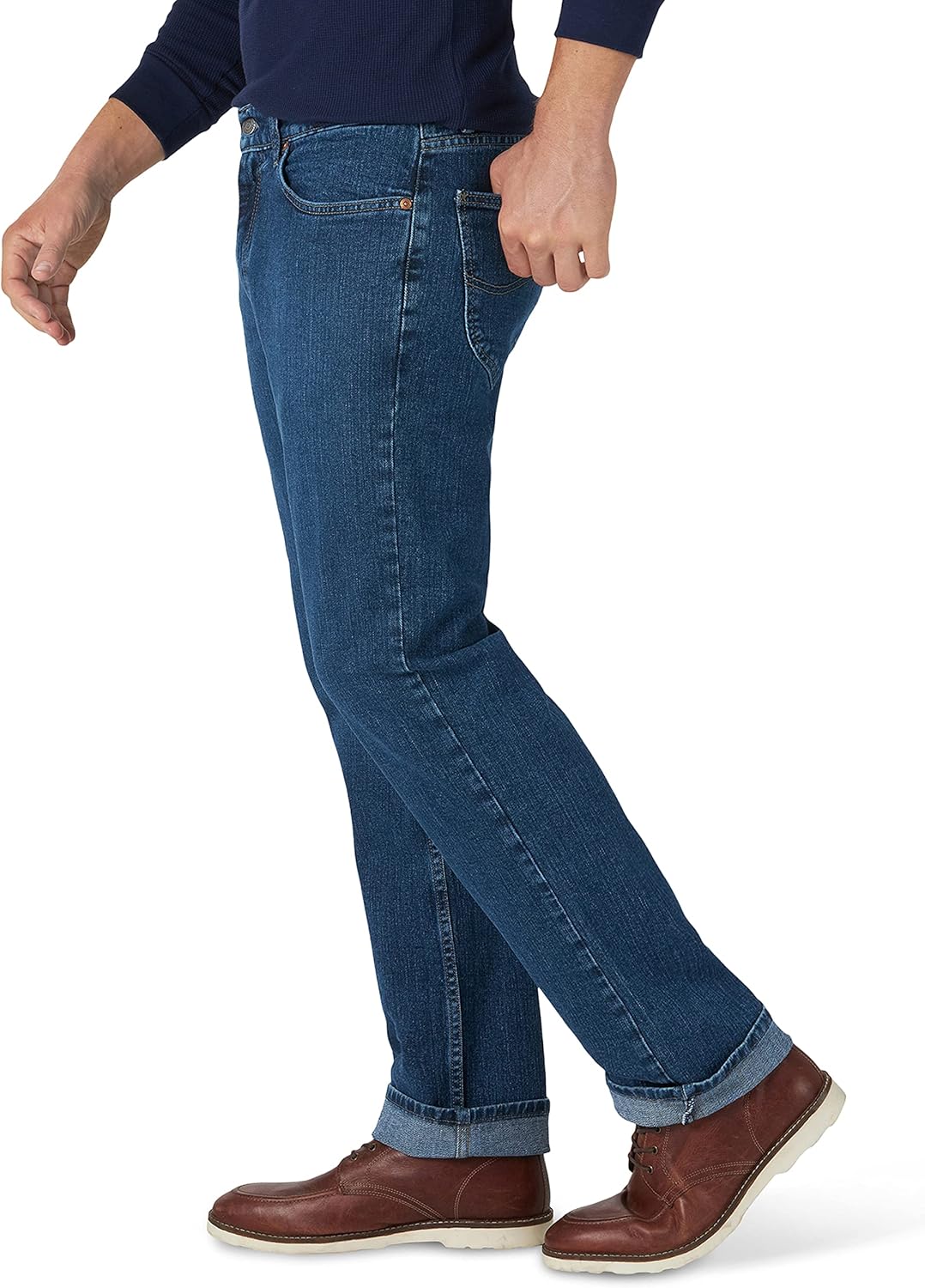 lee 男士legendary常规版型直筒牛仔裤 【lee】 服饰箱包 - 亚马逊