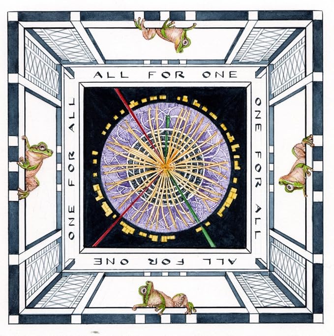 "four leptons:higgs boson quantum 物理系列"艺术版画 susan loy