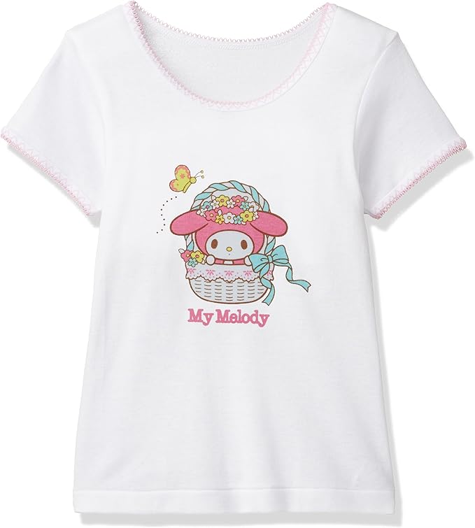 sanrio 美乐蒂3分袖衬衫