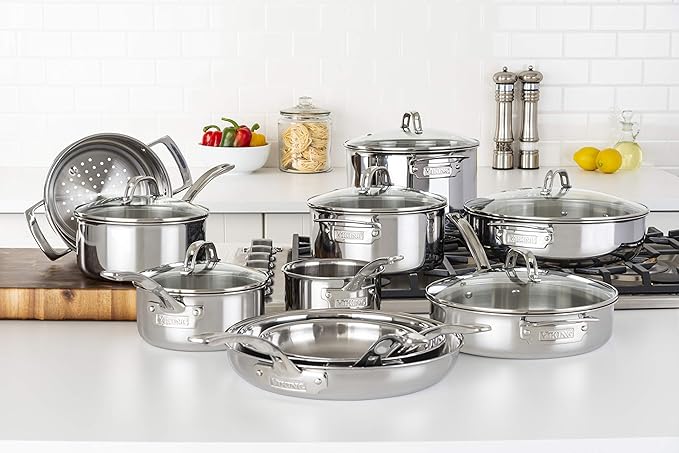 viking culinary 40011-9997 厨具套装,多色,银色