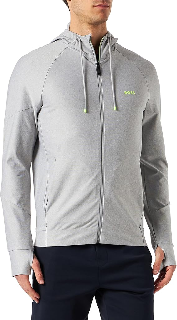 boss 男式 sicon gym 连帽运动衫
