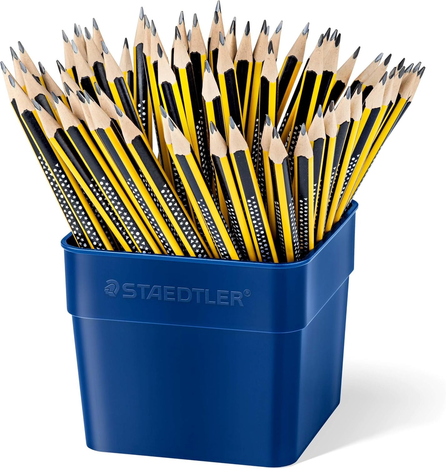 staedtler 施德楼 noris 铅笔, 高抗断性,符合人体工程学的三角形设计