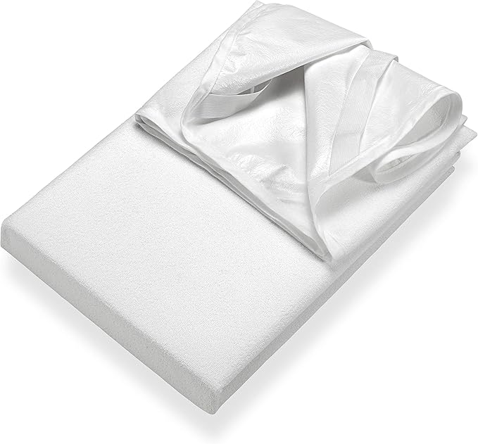 setex 防水毛巾布床垫保护, 代, 白色, f4pe 白色 160 x 200 cm