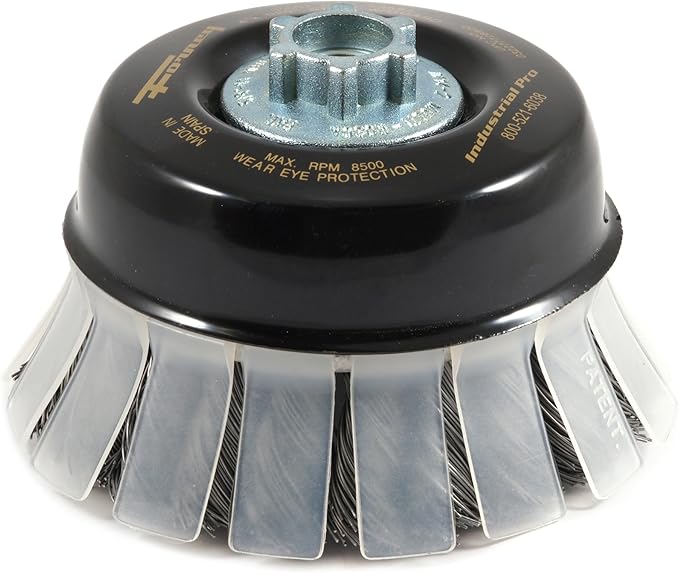 forney 72882 线杯刷,扭绞/打结线,工业专业 10.16 厘米 x .