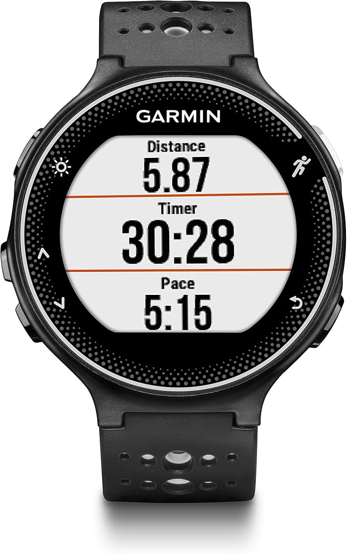 garmin forerunner 235 gps跑步手表,黑色/灰色