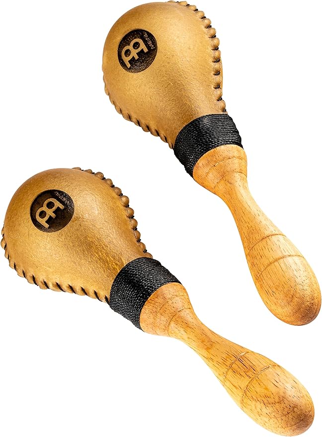 meinl percussion 马纳尔 沙锤 rawhide maracas 一对 mini msm2