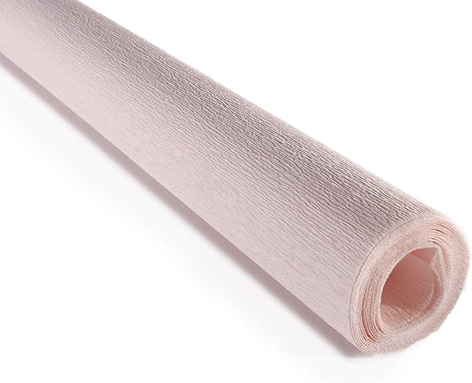 绉纸卷,高级意大利90克绉纸,浅粉色