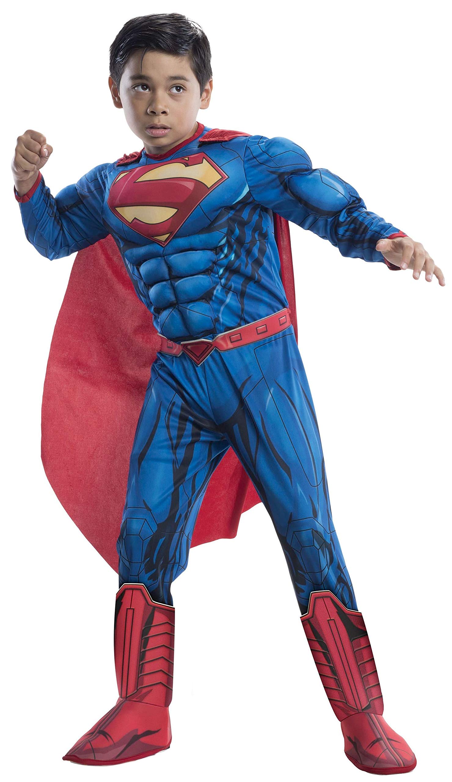 Rubie's Costume DC Superheroes Superman Deluxe for Kids (Small)