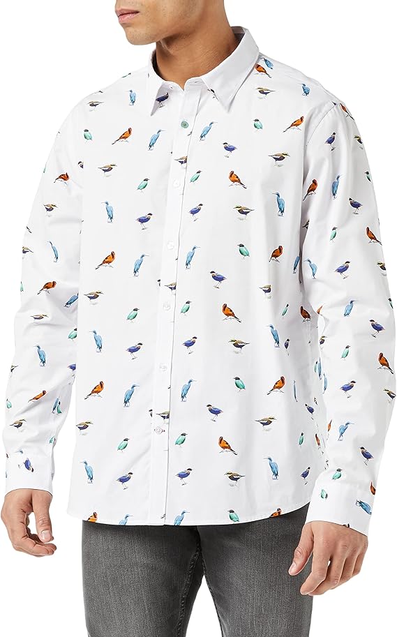 joe browns 男士鸟图案衬衫