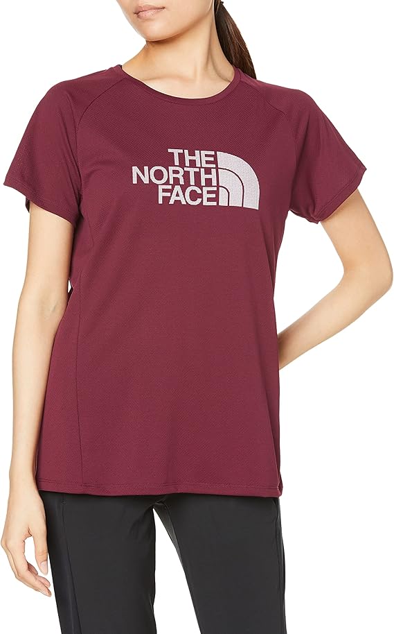 the north face 北面 t恤 s/s gtd logo crew 女士