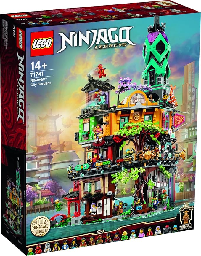 lego 乐高 幻影忍者 城市总部大楼 拼装积木 71741