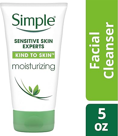 simple moisturizer face wash