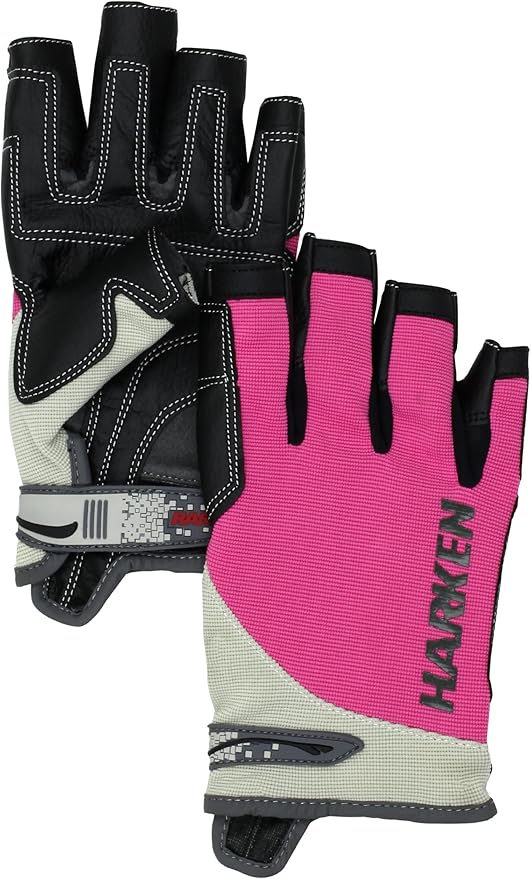 harken sport 男式 spectrum 3/4 指手套