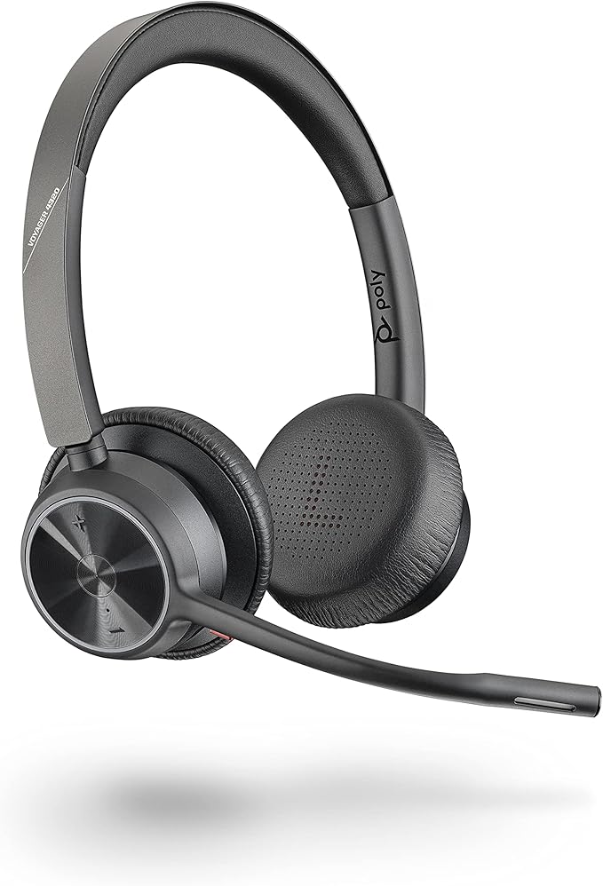 poly - voyager 4320 uc 无线耳机   充电支架(plantronics) - 带boom