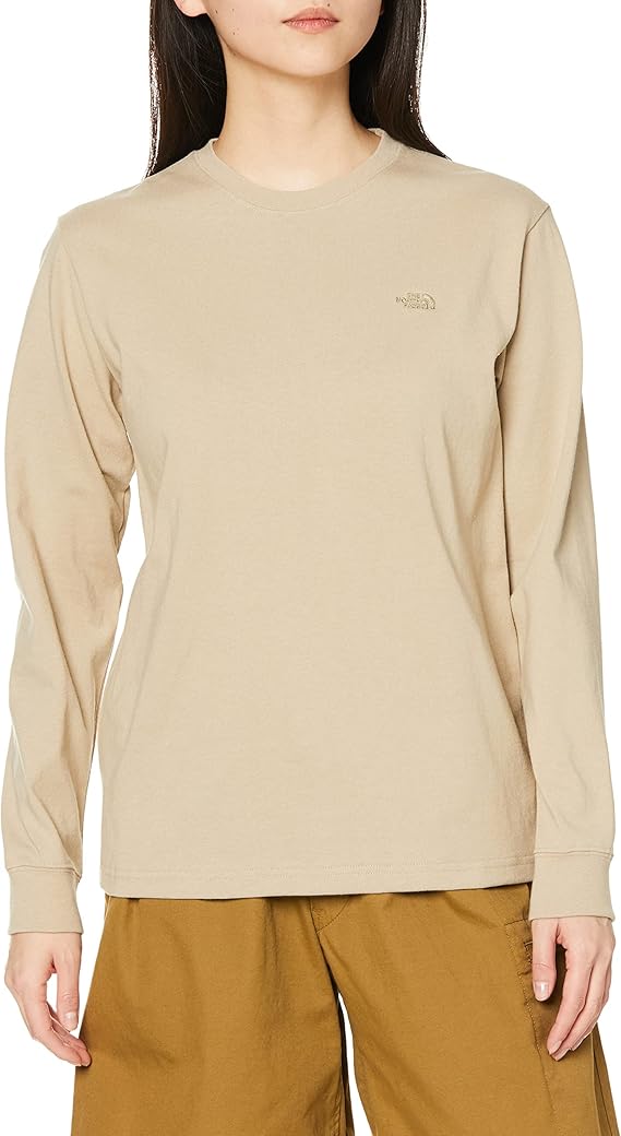 the north face 北面 长袖 针织衫 t恤 长袖 nuptse 棉t恤 女士 *棉