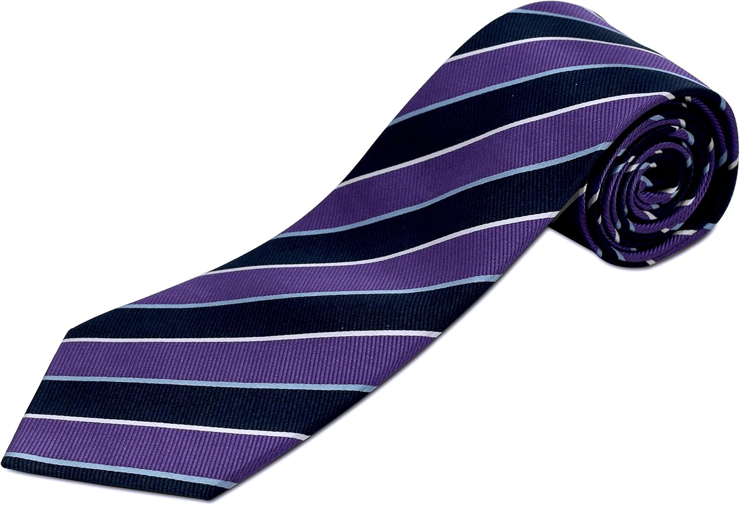 * 丝绸超长宽条纹领带适合加大加长男士(160.02 cm xl 和 177.