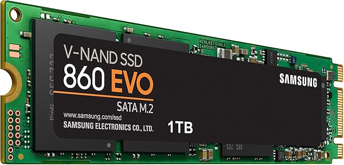 samsung 三星 860 evo m.2 内置固态硬盘 1tb
