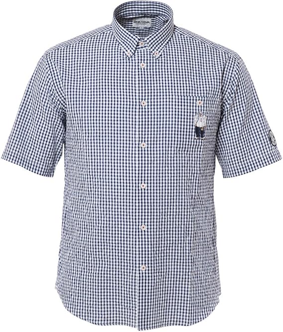 sina cova 男士短袖衬衫