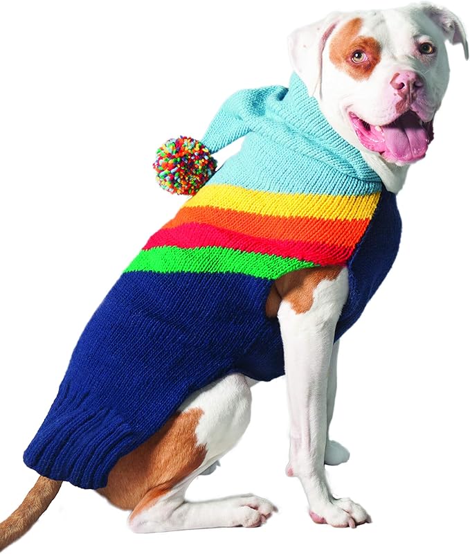 chilly dog m 彩虹连帽衫,*蓝,中号