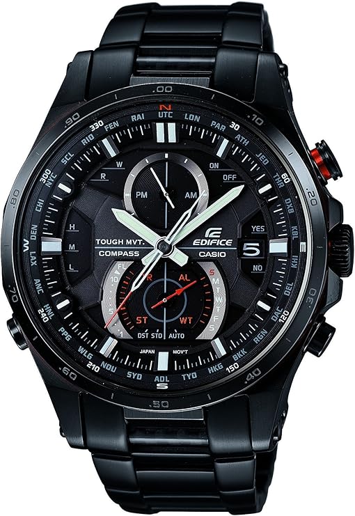 casio 卡西欧 analogue 指针系列 电波男士手表 eqw-a1200dc-1a