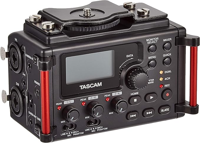 tascam dr-60dmkii – 便携式线性 pcm 立体声录像机 适用于数码单反