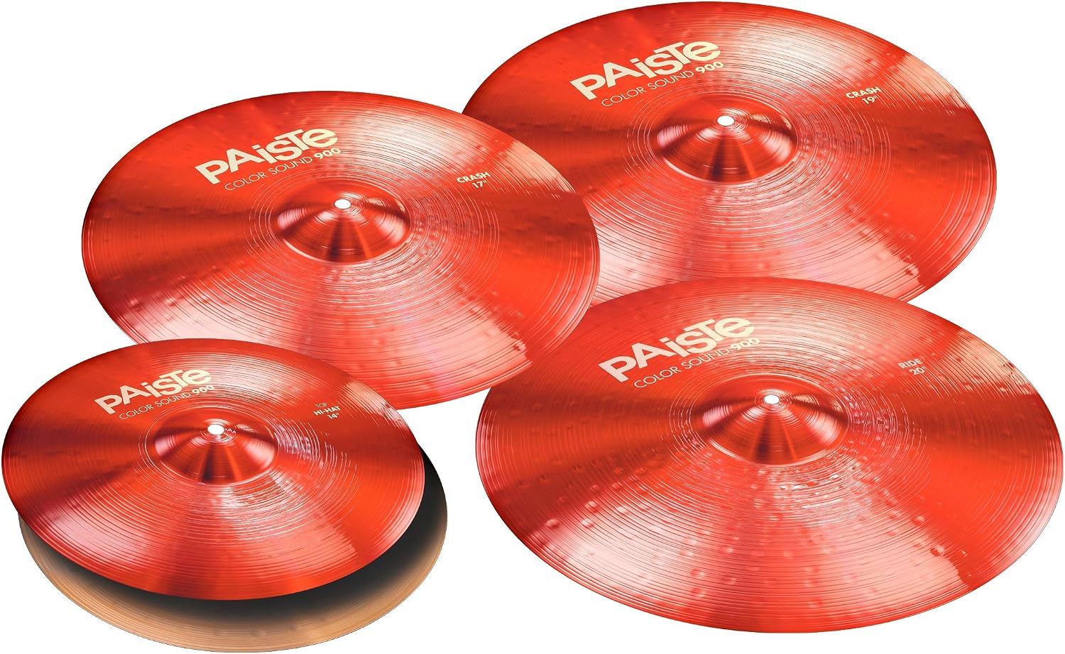 paiste color sound 900 系列中号镲片套装加长型 odd w/免费 43.