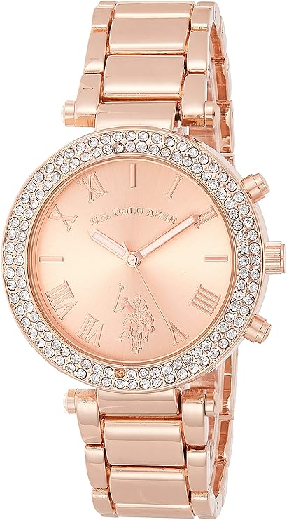 s. polo assn. 女式石英玫瑰金手表(型号: usc40170)