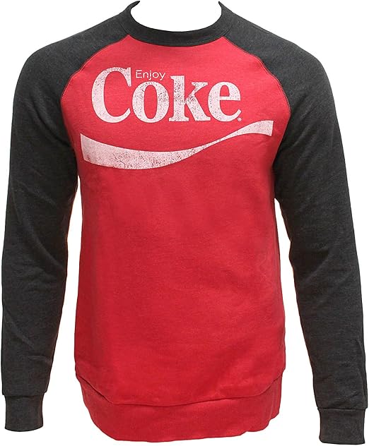coca-cola enjoy coke 经典标志男士套头运动衫