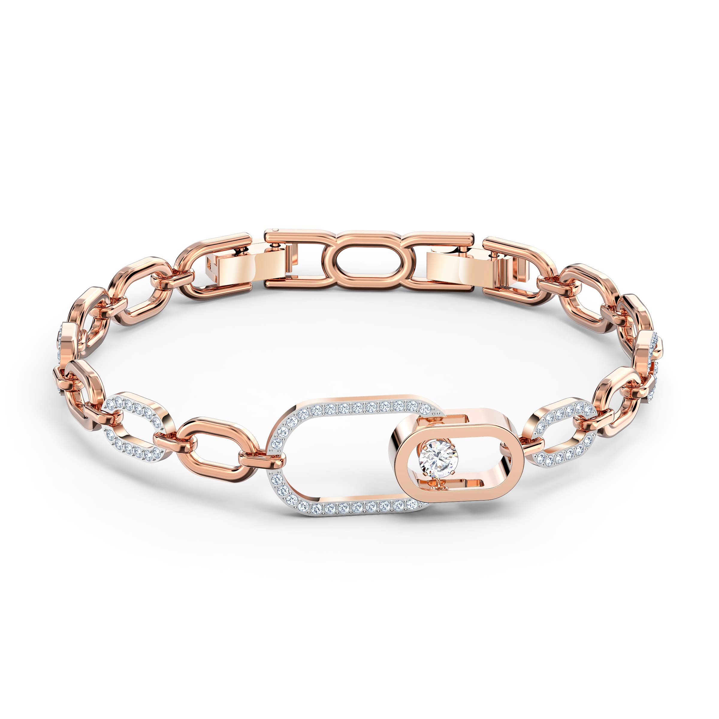 Swarovski Sparkling Dance North Women's bracelet, mixed metal with sparkling Swarovski crystals