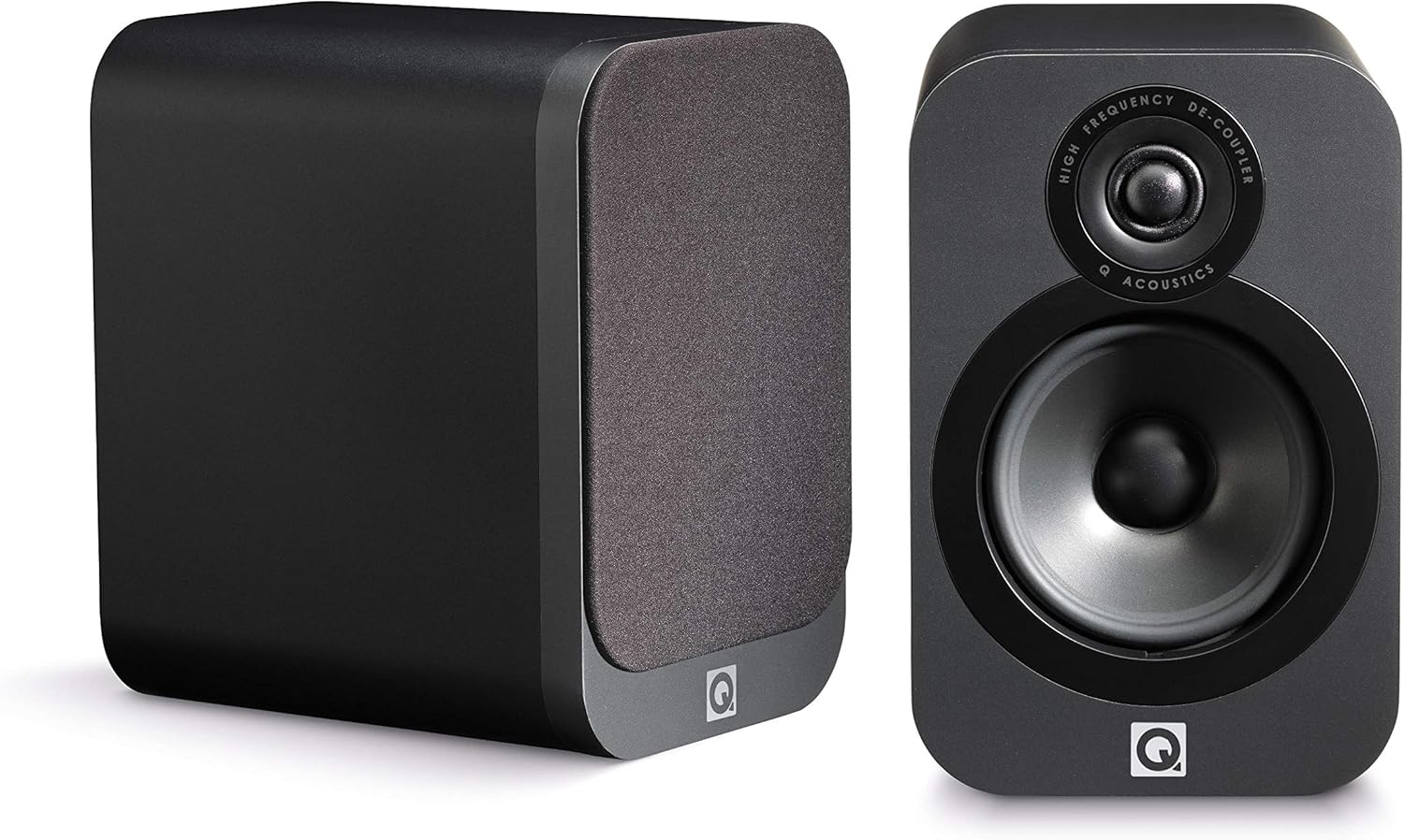 q acoustics 3020 书架音箱 核桃色 : 亚马逊中国: 电视音响