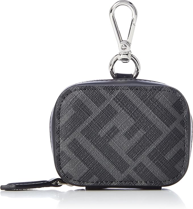 [芬迪] 化妆包 7as116-afb4 ff zukka fffu zukka, nero palladio