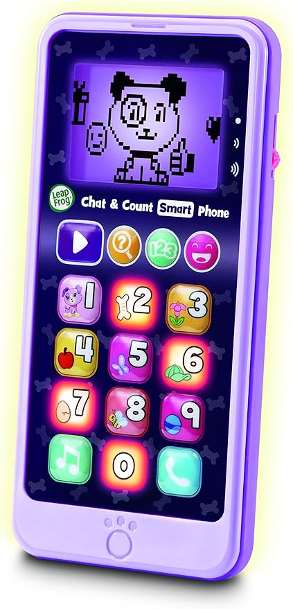 leapfrog chat &amp; count 智能手机 toddler