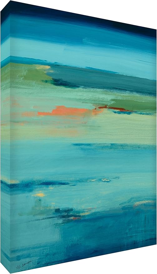 feel good art vj-tranquility1216-15aquait 宁静油画布画,抽象原创