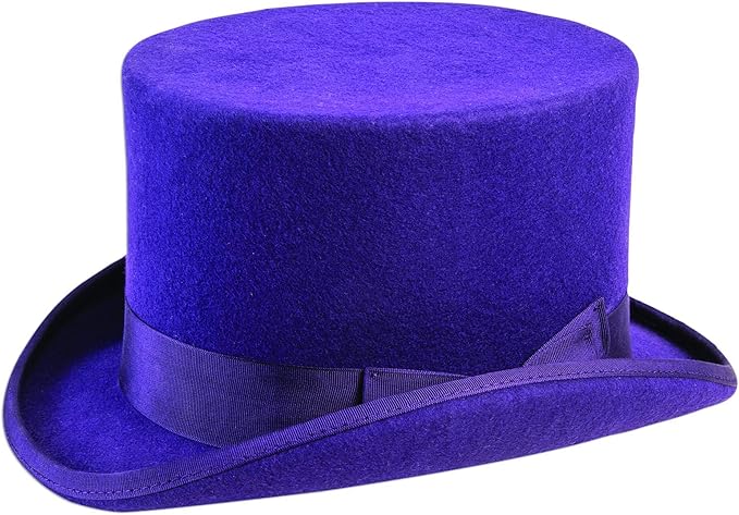 超豪华成人顶帽 adult super dlx purple top hat 标准 紫色 - 玩具