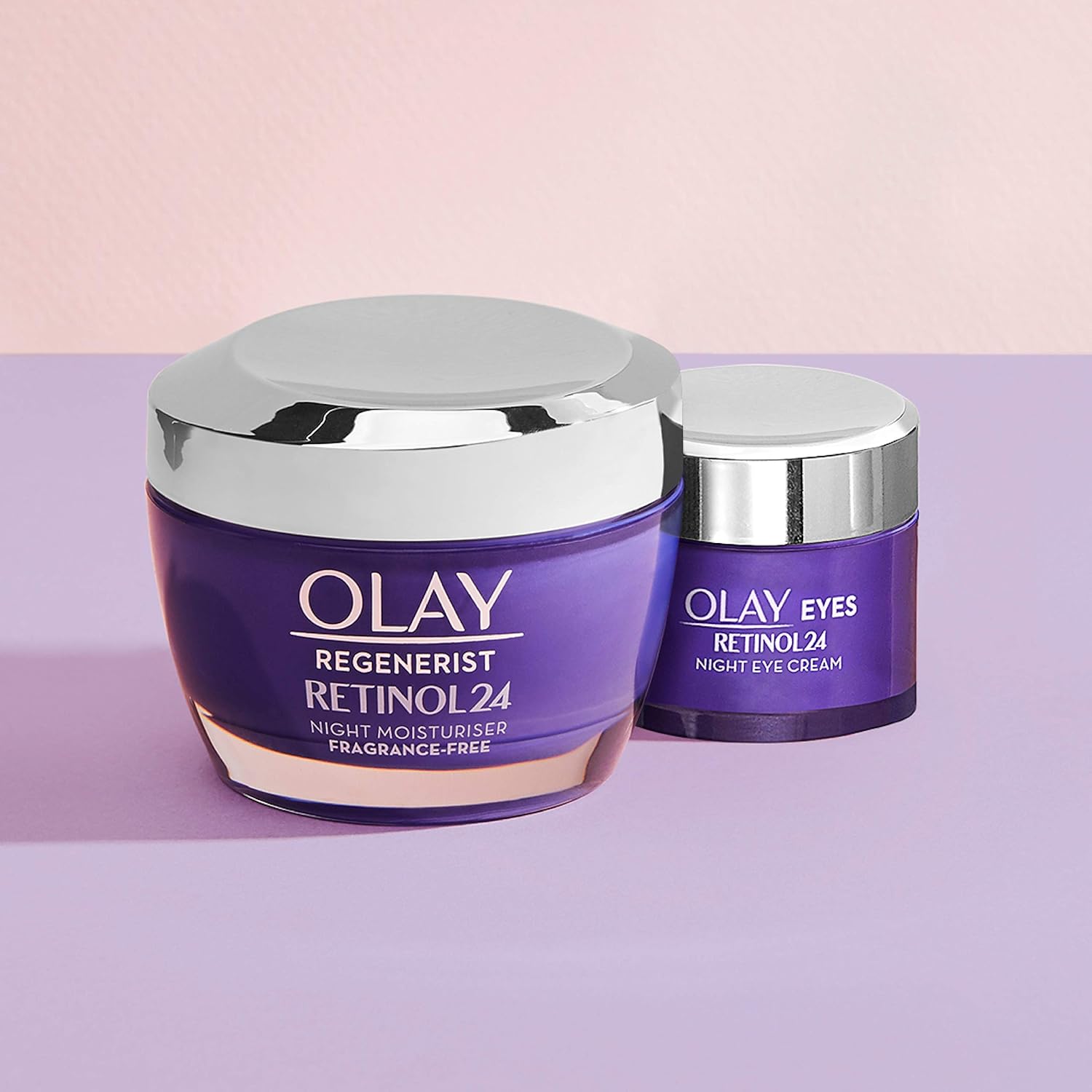 olay玉兰油 retinol24 视黄醇夜间保湿霜晚霜 眼霜套装