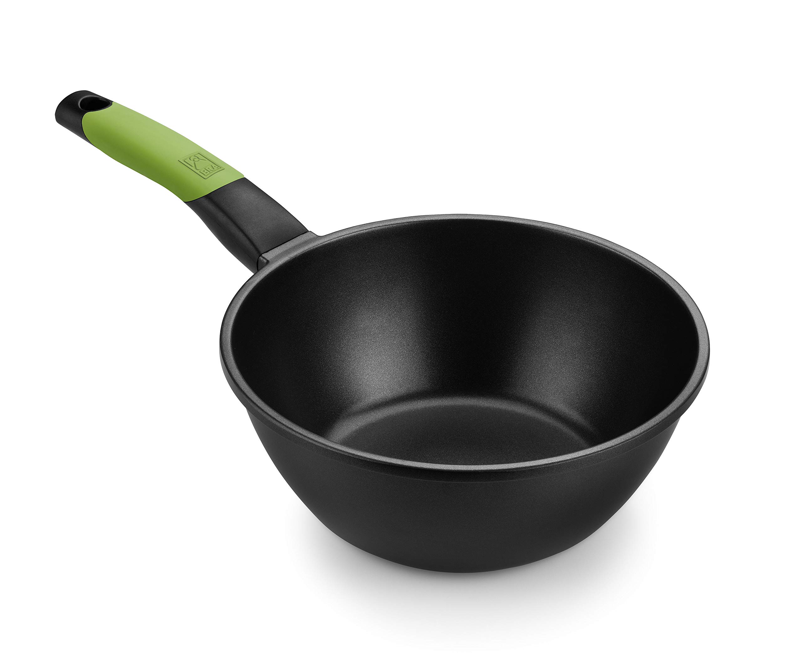 BRA Wok, 4 cm, suitable for all types of stoves, including induction hobs, PFOA free