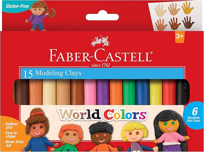 faber-castell 辉柏嘉 world colors 模型粘土 - 儿童模型粘土 - 感官