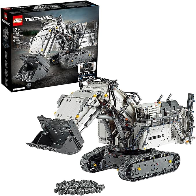 lego 乐高 机械组 powered up liebherr r 9800 挖掘机 42100