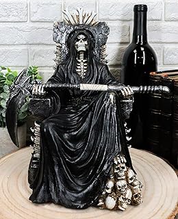 5 英寸 时光等待无人类死亡天使与镰刀一样的象征家居装饰永恒的死亡
