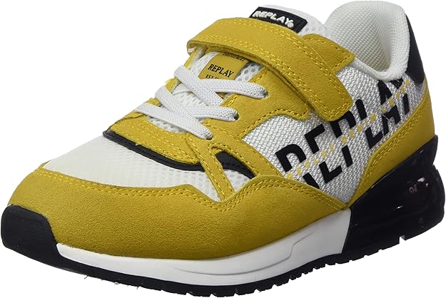 replay 男童 shoot jr elastic 运动鞋