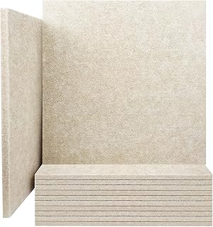 jber 装饰性声学面板,防声垫墙板,工作室楔形瓷砖,适合隔音和声学处理