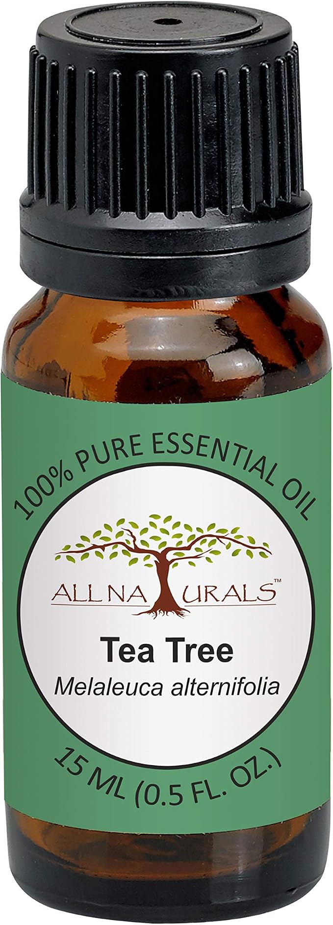 all naturals 茶树精油(澳大利亚)100% 纯未稀释 - 15毫升