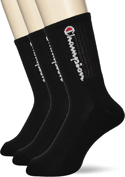 champion 男士短袜 (3双装) 字母标志 低帮袜 商标3p cmscr101