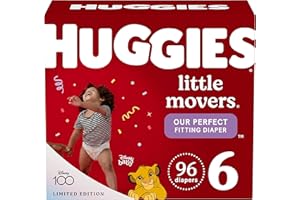 HUGGIES Little Movers 纸尿裤 6 号，96 条